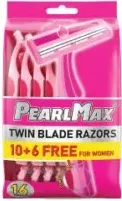 Pearl Max ايجو شفرات حلاقة مزدوجة للنساء / ماكسي للرجال