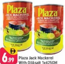 Plaza Jack Mackerel With Oil & Salt
