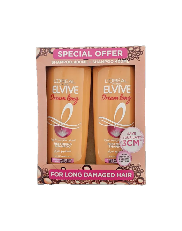 L'Oréal Elviv Shmpo Dreamlong2X400ml Ofr