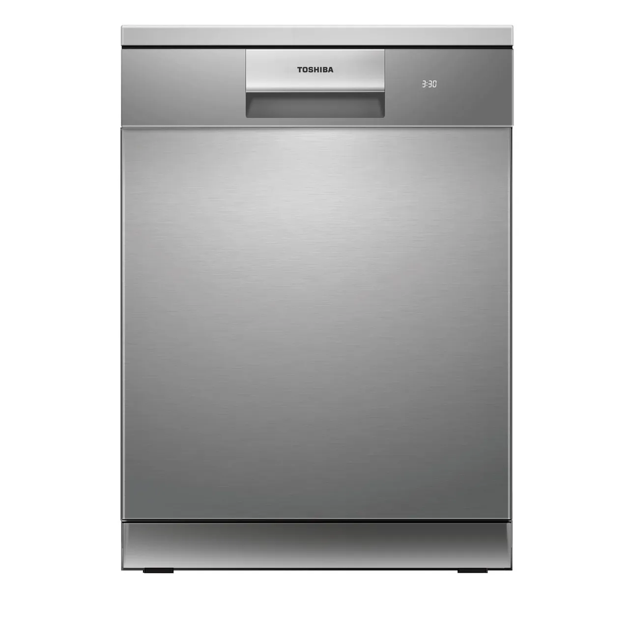Toshiba غسالة أطباق قائمة بذاتها، 60 cm، 14 Place Setting، فضي، DW14F6MESSG