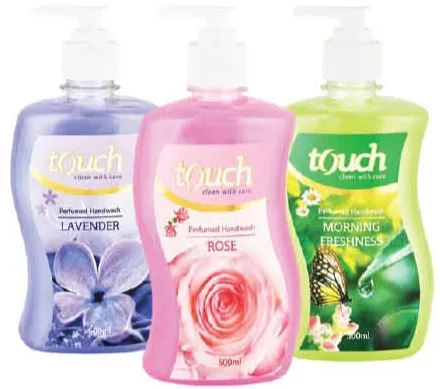 Touch سائل غسيل اليدين المعطر متنوع
