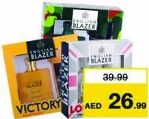 English Blazer عطر EDT + مزيل عرق
