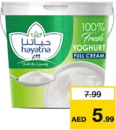Hayatna Yoghurt Full Fat