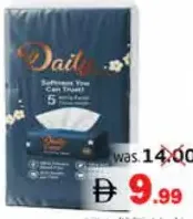Daily Care Soft Facial Hanging Tissues