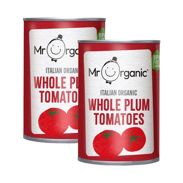 Mr Organic طماطم برقوق كاملة