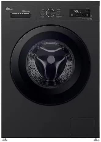 LG washing machine Front-load 1400 rpm Dark graphite I Direct Drive, Steam+ Allergy Care F4Y2TYG6X (International Version)