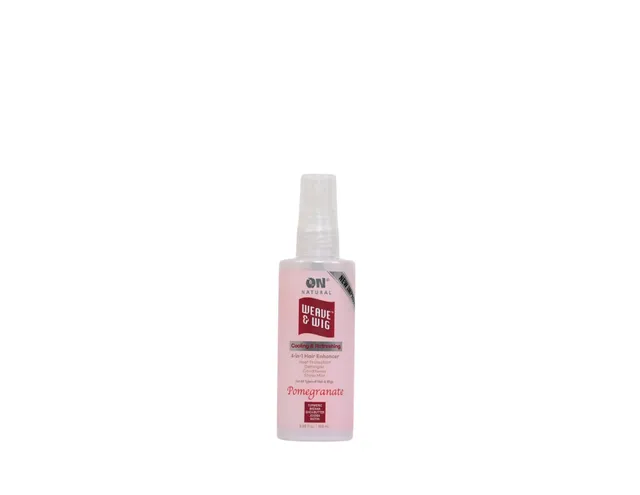 On Natural WeaveWig 4-in-1 Hair Enhancer For All Hair Texture [Pomegranate] 3.4 OZ