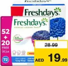 Freshdays Musk Long Scented/Panty Liners Long