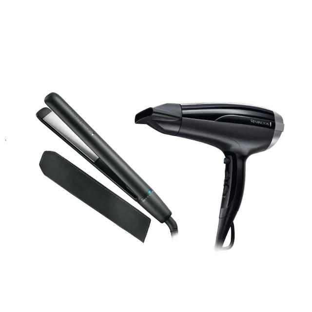 Hair Dryer D5215 + Remington Straighteners S3700