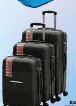 Euro Traveller حقيبة ترولي parajohn PP