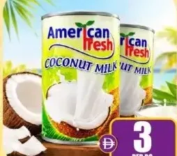 American Fresh حليب جوز الهند ايسترن