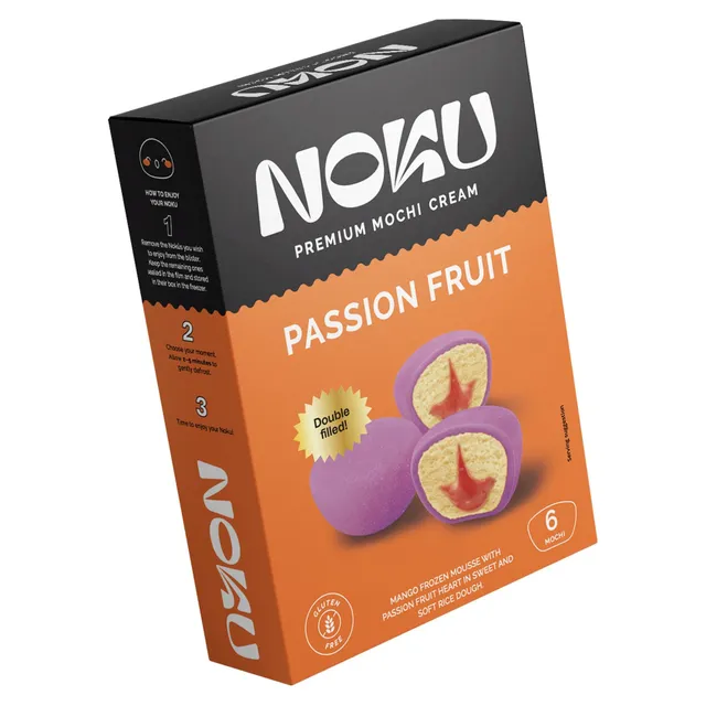 Carrefour Noku Premium Mochi Cream Passion Fruit