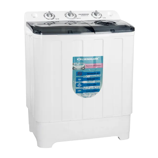 Olsenmark Twin Tub Semi Automatic Washing Machine