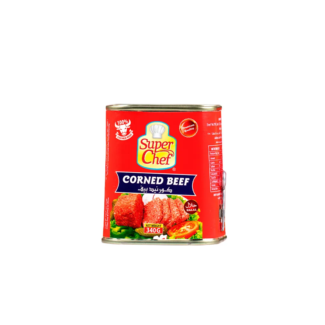 Super Chef لحم بقري معلب بيورفود