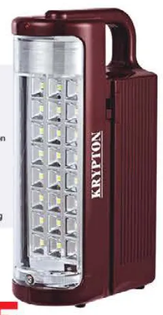 Krypton فانوس طوارئ LED Kne5094