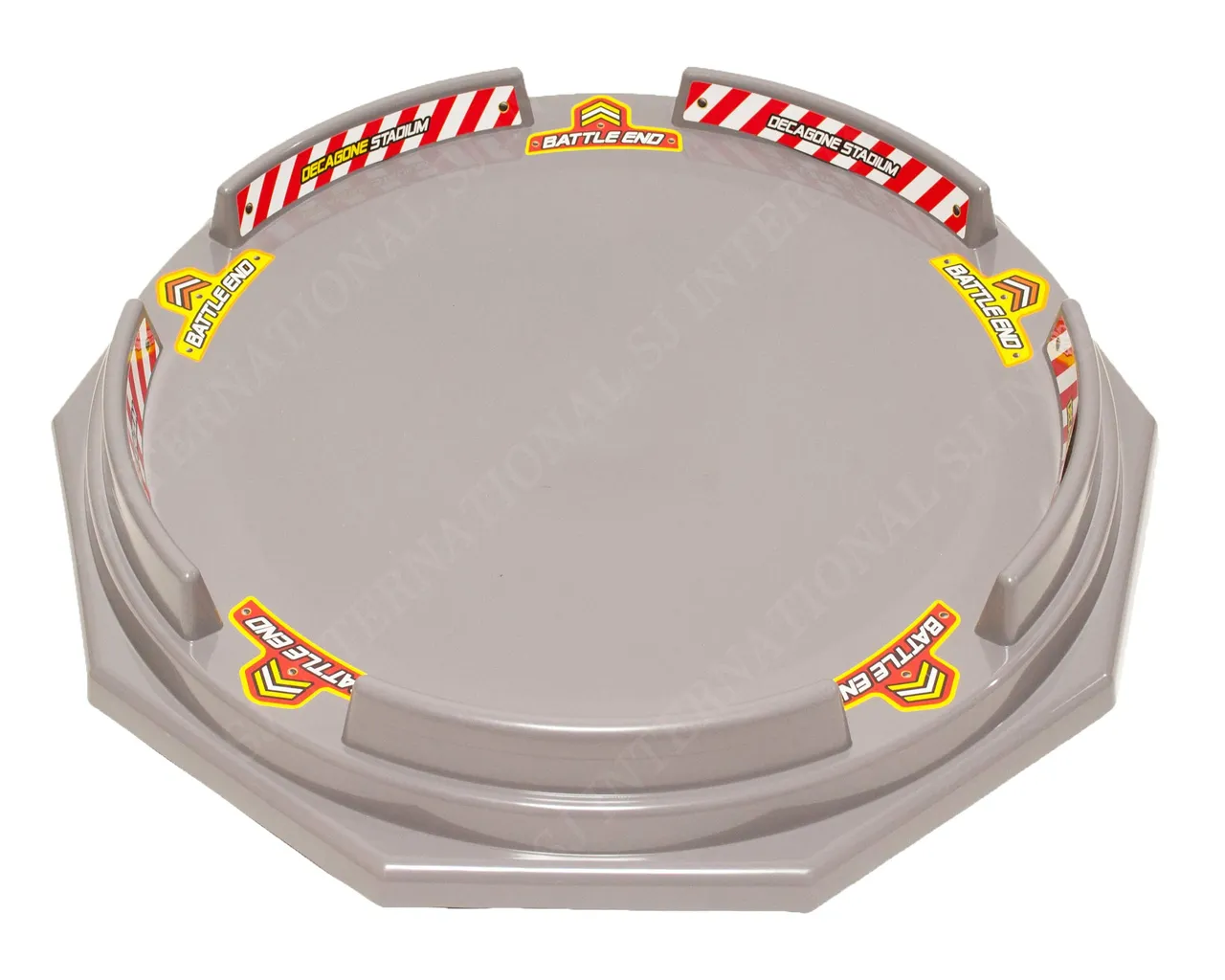 Toymeca حلبة قمم قتالية Decagon Battling Tops مقاس كبير 25 بوصة للأطفال من 4~6