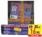 Safeer Black Garbage Bags Flat/Rolls Assorted