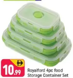 Royalford Food Storage Container Set