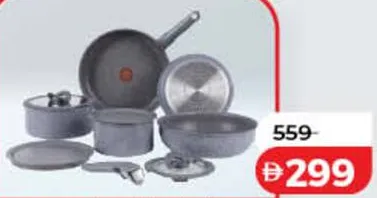 T-fal طقم إندكشن Ingenio Essentials جرانيت