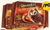Quanta عبوة صغيرة بالفول السوداني/اللوز