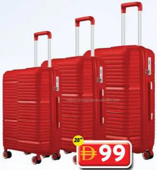 Euro Traveller حقيبة ترولي parajohn PP
