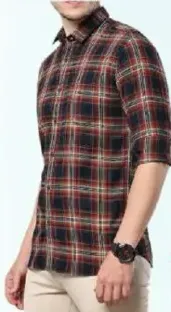 Thread Button Men’s Shirt