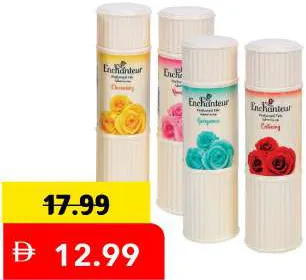 Enchanteur Talcum Powder Assorted
