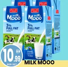Milk Mooo Full Fat Milk 3%