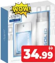 Sapil Solid EDT+DEO Gift Pack