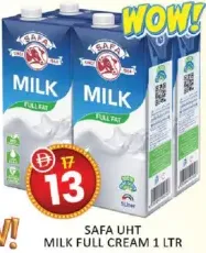 Safa UHT Milk Full Cream