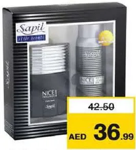 Sapil Nice Feeling EDT Blk