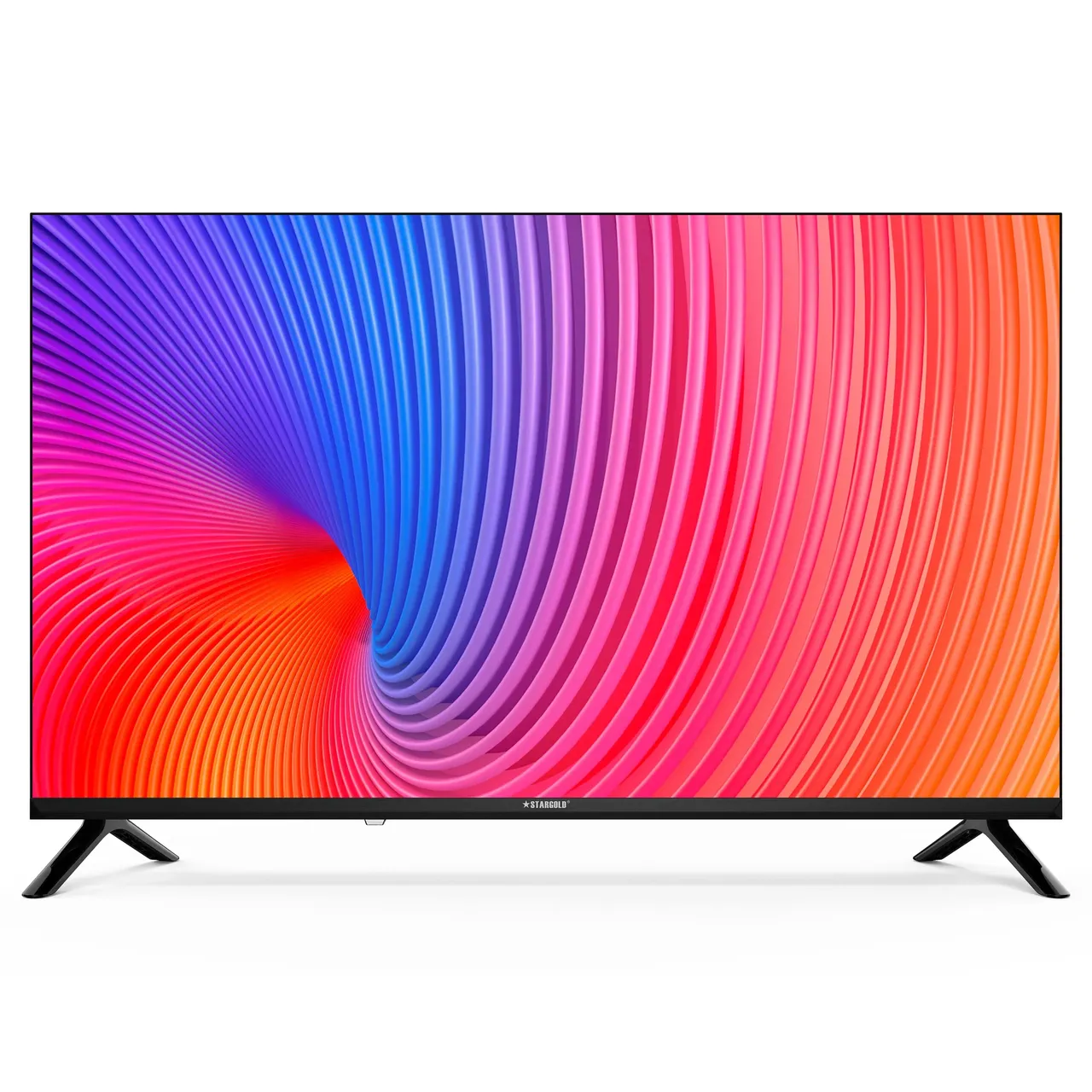 stargold تلفاز ذكي 32” LED بدون إطار بشاشة HD ومزايا Android الذكية، يدعم HDMI و USB، SG-C3225SMART