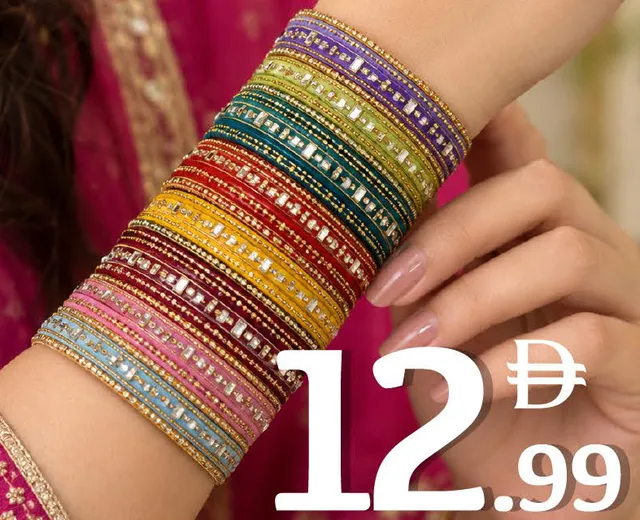 Ladies Fancy Bangles Set