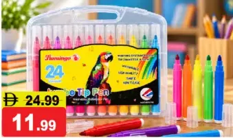 Flamingo Jumbo Tip Pens