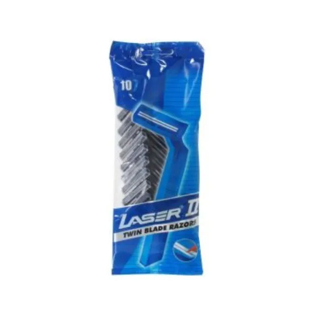 Laser Twin Blade Disposable Razor