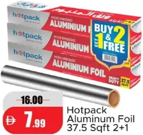 Hotpack Aluminum Foil