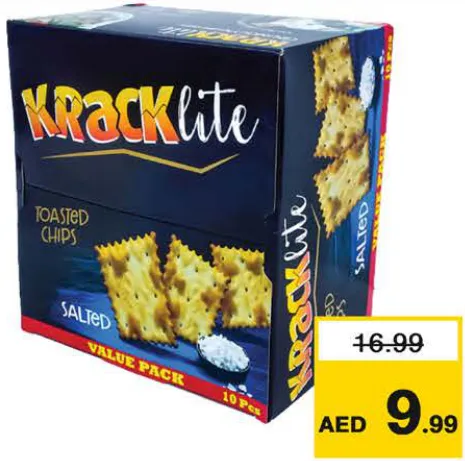 Kracklite Toasted Chips Assorted