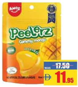 Amos Peelerz Gummy Mango