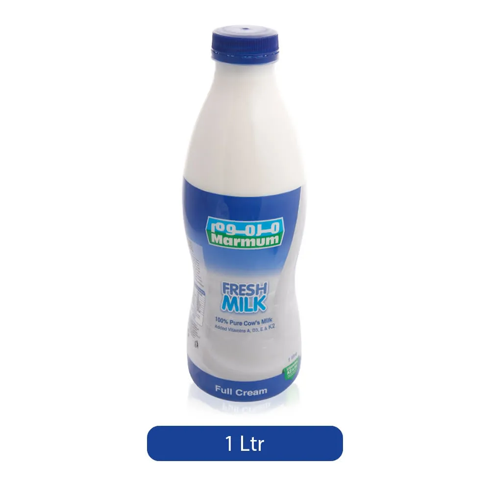 Marmum حليب كامل الدسم 1 Litres