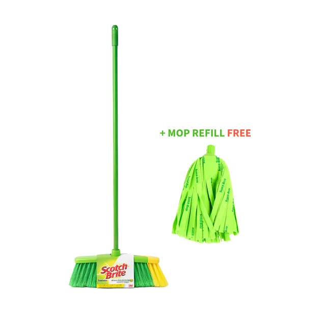 3M Indoor Broom+Floor Mop Refill