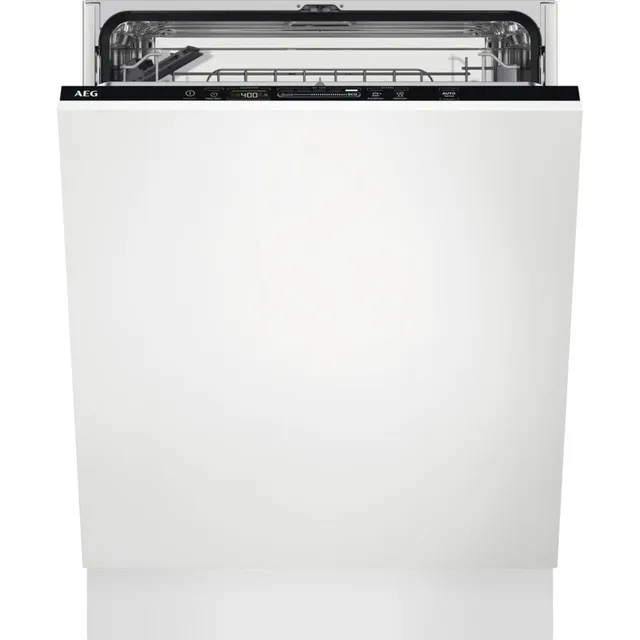 Aeg Built in Dishwasher, 13 Place, 5 Programs, 3 Temperatures, Silver, Made in Poland, 1 Year Warranty, FSB53617Z