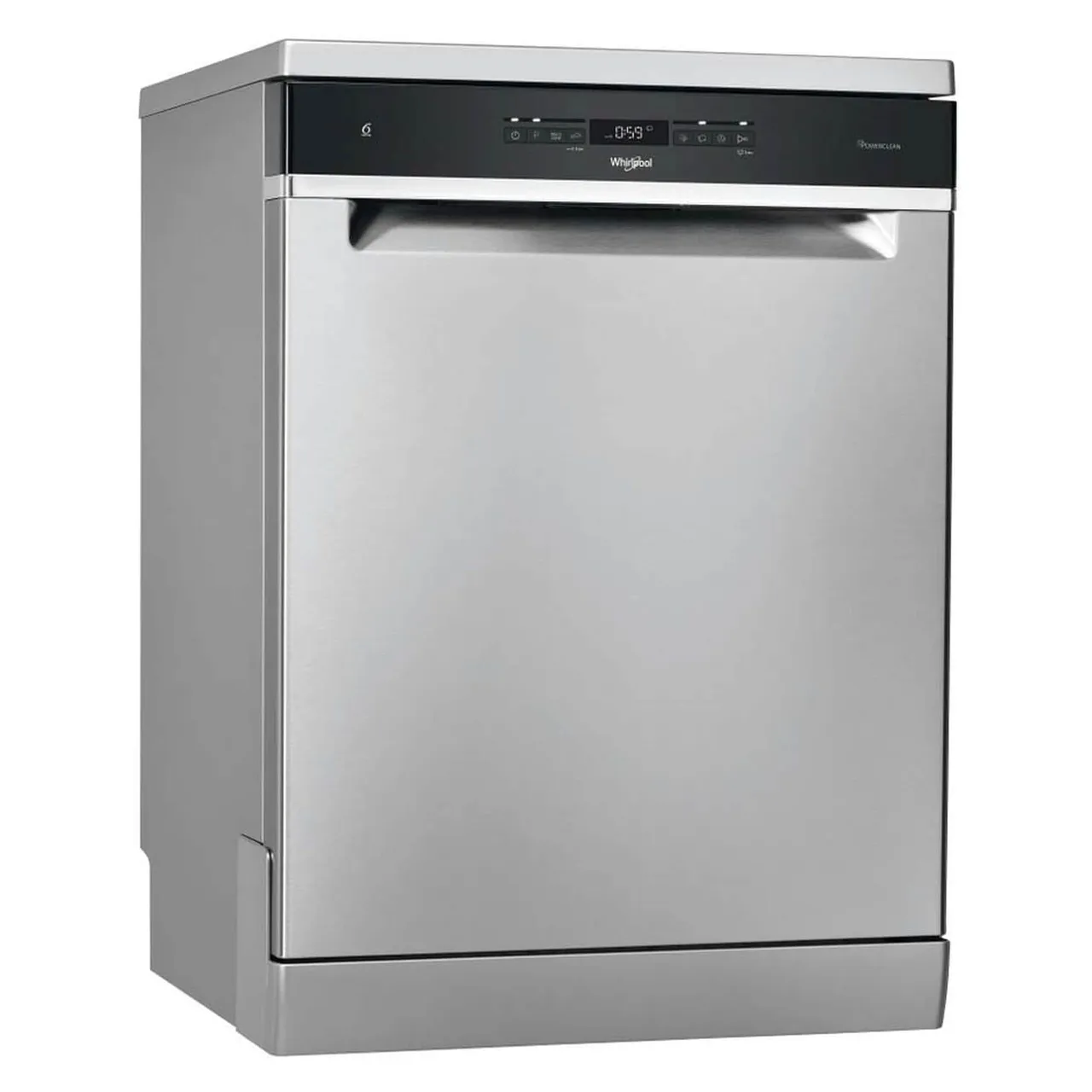 Whirlpool غسالة أطباق قائمة بذاتها 14 طقم إينوكس Inox WFO3O41PL X UK