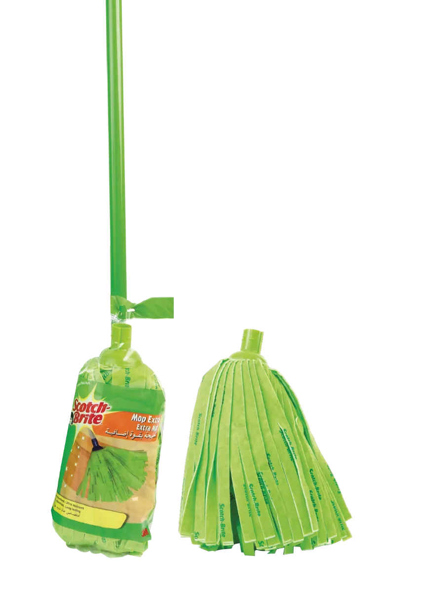 3M طقم ممسحة scotch brite + غيار ممسحة مجانا