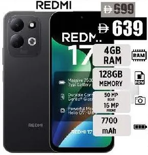 Redmi 17 4G 4/128 GB Black
