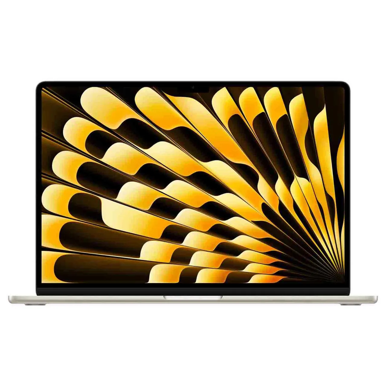 Apple MacBook Air M5 15 بوصة، رام 16 GB، تخزين 512 GB، لون Starlight، لوحة مفاتيح إنجليزية
