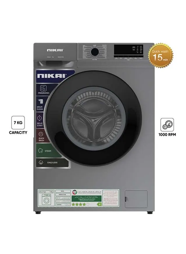 Nikai Front Loading Washing Machine NWM701FN