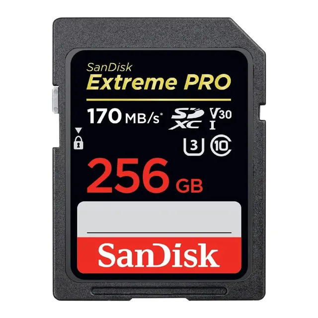 Sandisk Extreme PRO SDXC Card SDXXD-256GB