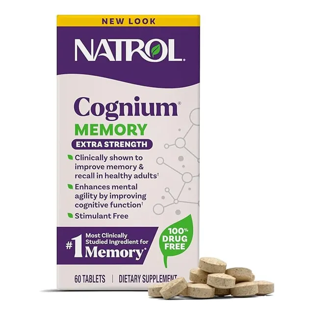 natrol Cognium Extra Strength 200mg - 60 Tablets