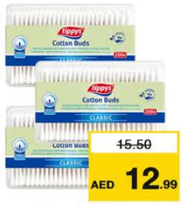 Tippys Cotton EarBds Rect.Paper