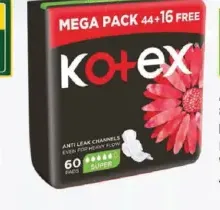 Kotex Maxi Wings Coco Normal/Super